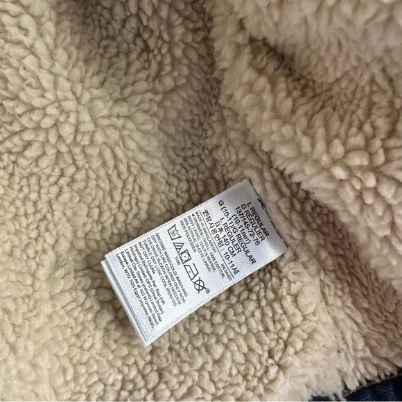 GAP Kids Sherpa Denim Icon Jacket large - Picture 5 of 5